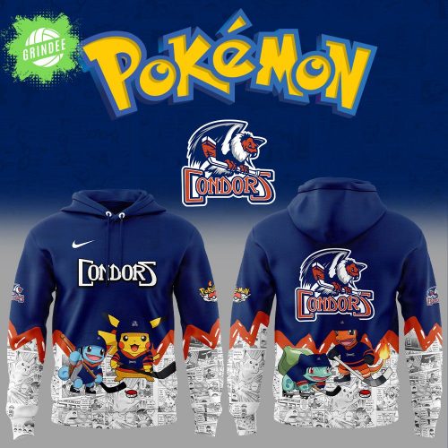 Bakersfield Condors x Pokémon Hoodie – Gaming Inspired Collection