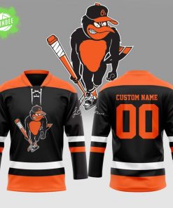 Baltimore Orioles 2025 Ice Hockey Style Jersey