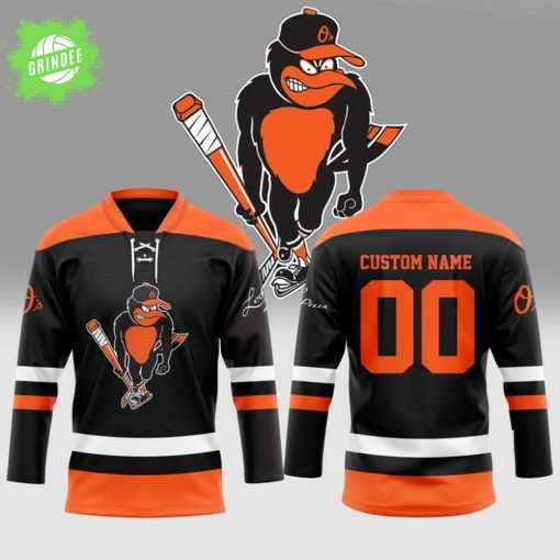 Baltimore Orioles 2025 Ice Hockey Style Jersey