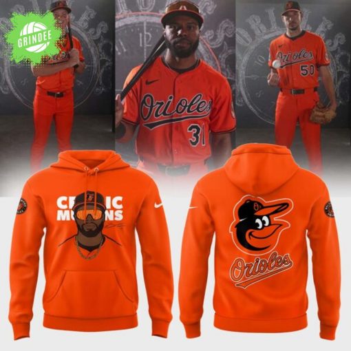 Baltimore Orioles Cedric Mullins Graphic Hoodie