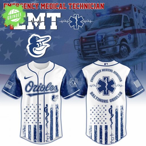 Baltimore Orioles EMT Appreciation Night Jersey – Limited MLB Edition