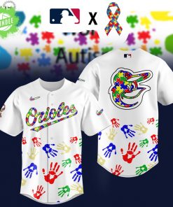 Baltimore Orioles MLB Autism Awareness Special Edition 2025 Baseball Jersey