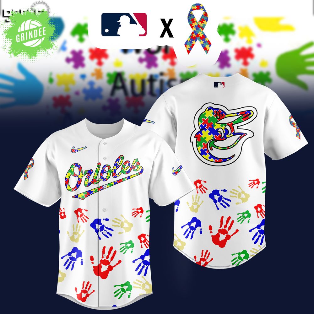Baltimore Orioles MLB Autism Awareness Special Edition 2025 Baseball Jersey Baltimore Orioles MLB Autism Awareness Special Edition 2025 Baseball Jersey