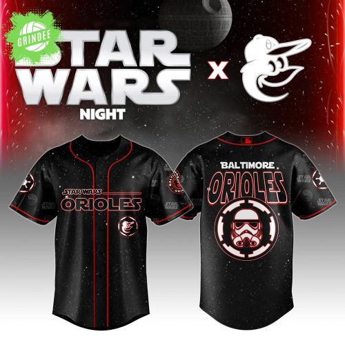 Baltimore Orioles MLB x Star Wars Night Special Edition Baseball Jersey 2025 – Galactic MLB Crossover