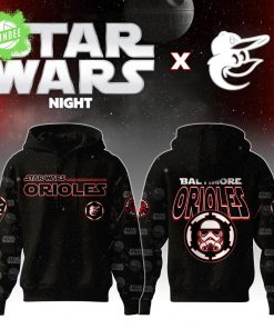 Baltimore Orioles MLB x Star Wars Night Special Edition Hoodie 2025 – Sci-Fi Baseball Fusion