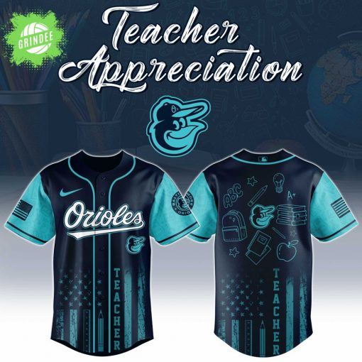 Baltimore Orioles MLB x Teacher Appreciation Day Jersey Editions Limited 2025