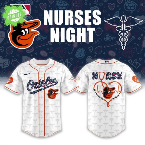 Baltimore Orioles Nurses Appreciation Baseball Jersey Combo