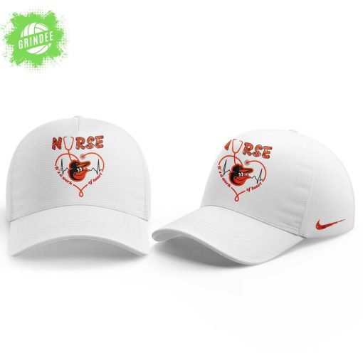 Baltimore Orioles Nurses Night Appreciation White Hoodie
