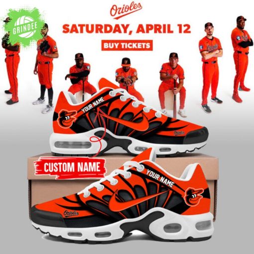 Baltimore Orioles “Orange On Orange” Air Max Sneakers Limited