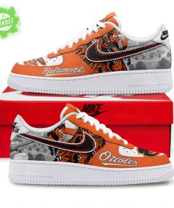 Baltimore Orioles Premium AF1 Sneakers – Limited Edition