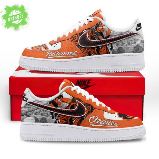 Baltimore Orioles Premium AF1 Sneakers – Limited Edition