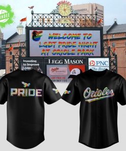 Baltimore Orioles Pride Night Jersey – 2025 Celebration Edition