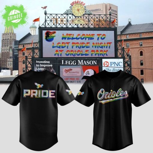 Baltimore Orioles Pride Night Jersey – 2025 Celebration Edition