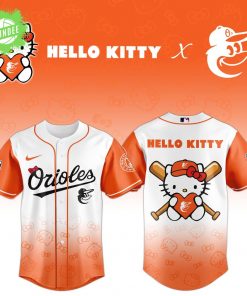 Baltimore Orioles x Hello Kitty Night 2025 Baseball Jersey – Limited Edition