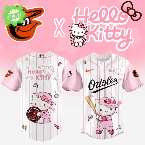 Baltimore Orioles x Hello Kitty Night 2025 Baseball Jersey Limited Edition