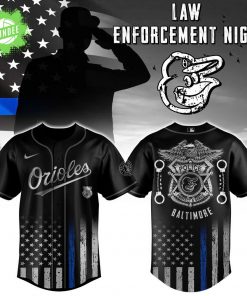 Baltimore Orioles x Law Enforcement Night 2025 Edition Baseball Jersey
