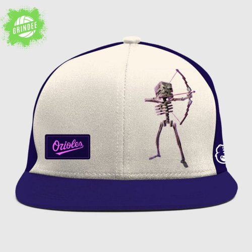 Baltimore Orioles x Minecraft Movie Skeleton Night Jersey – Limited MLB Edition