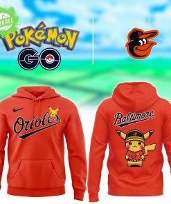 Baltimore Orioles x Pikachu Limited Edition Hoodie