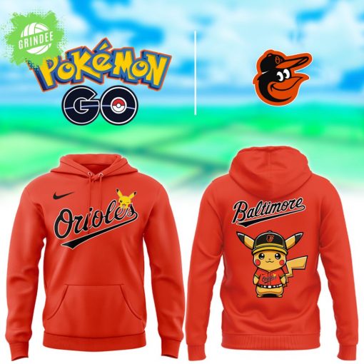 Baltimore Orioles x Pikachu Limited Edition Hoodie