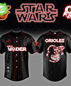 Baltimore Orioles x Star Wars Darth Vader Night Jersey – Sith Baseball Edition