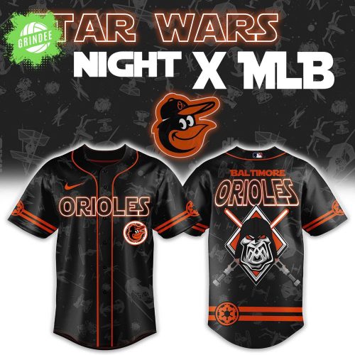 Baltimore Orioles x Star Wars Night 2025 Baseball Jersey – Sci-Fi Fans