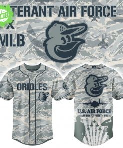 Baltimore Orioles x U.S Air Force Military Tribute 2025 Baseball Jersey