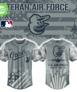 Baltimore Orioles x Veteran U.S. Air Force 2025 Baseball Jersey