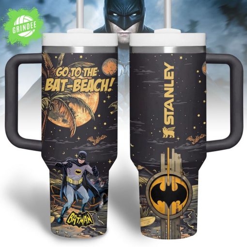 Batman “Go To The Bat Beach” 40oz Stanley Tumbler with Handle