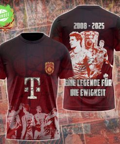 Bayern Munich FC Official 3D T-Shirt