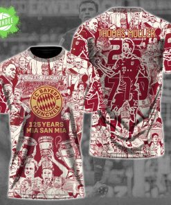 Bayern Munich FC Thomas Müller 3D T-Shirt – Limited Edition