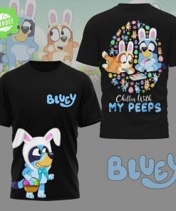Bluey Premium 3D Shirt Animated Show Fan Tee