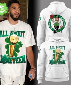 Boston Celtics “All About 19” Championship Hoodie