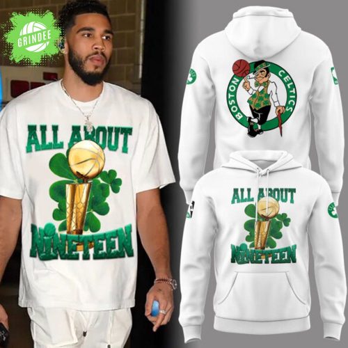 Boston Celtics “All About 19” Championship Hoodie