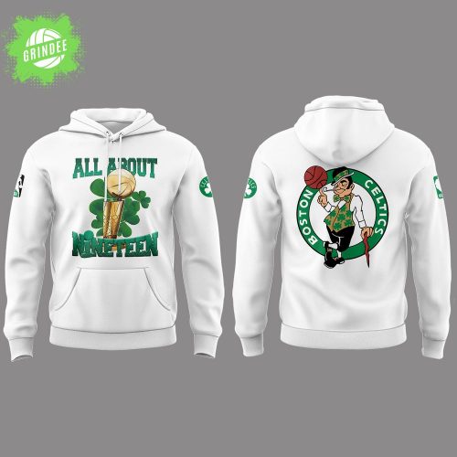 Boston Celtics “All About 19” Championship Hoodie