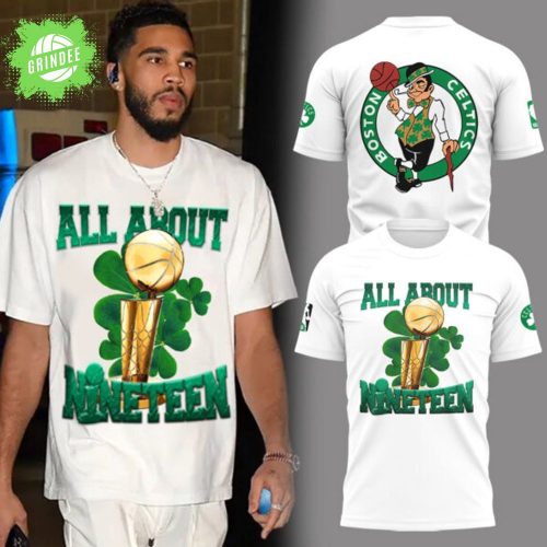 Boston Celtics “All About 19” Championship Shirt