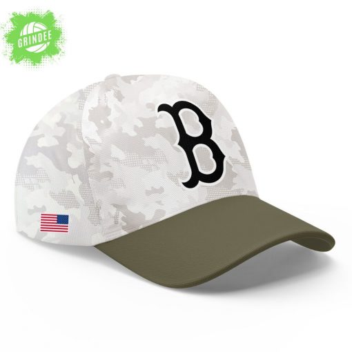 Boston Red Sox Armed Forces Day Hoodie – 2025 Special Camo Edition