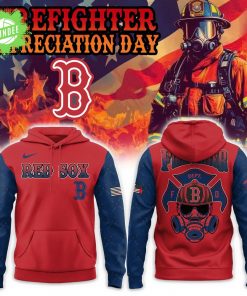 Boston Red Sox Firefighter Appreciation Day 2025 Hoodie