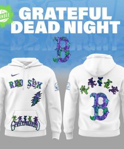 Boston Red Sox Grateful Dead Night Hoodie Stadium Exclusive Drop