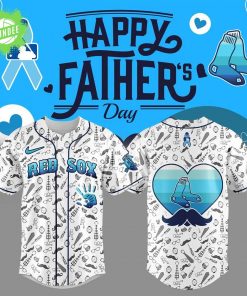 Boston Red Sox Happy Father’s Day 2025 Baseball Jersey