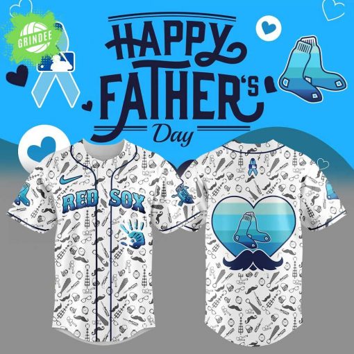 Boston Red Sox Happy Father’s Day 2025 Baseball Jersey