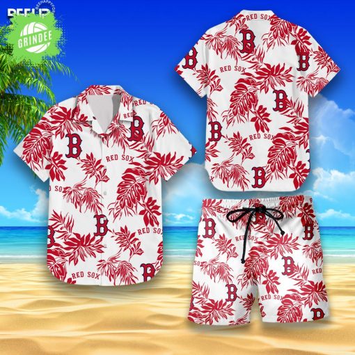 Boston Red Sox Hawaiian Shirt & Shorts Set