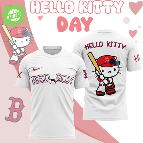 Boston Red Sox Hello Kitty Day 2025 T-Shirt