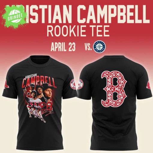 Boston Red Sox Kristian Campbell Rookie Year T-Shirt