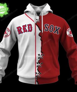 Boston Red Sox MLB Mix Style Hoodie