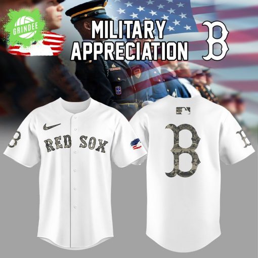 Boston Red Sox Military Appreciation Baseball Jersey