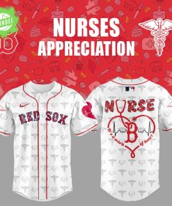 Boston Red Sox Nurses Appreciation Baseball Jersey