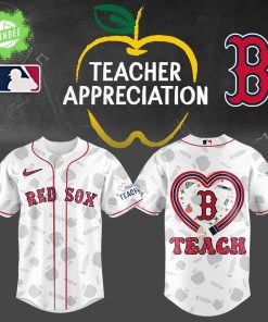 Boston Red Sox Teacher Appreciation Baseball Jersey