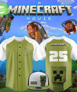 Boston Red Sox x 2025 Minecraft Movie Limited Edition Jersey