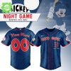 Atlanta Braves x Mickey Night Game Baseball Jersey Custom Name – Personalized MLB Jersey