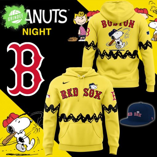 Boston Red Sox x Peanuts Night Hoodie